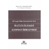 5237 Sayılı Türk Ceza Kanununun Ölçülülük Ilkesi Açısından Irdel