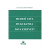 Medenî Usûl Hukukunda Dava Ehliyeti-emel Şeyda Elgün Toğrul
