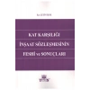 Kat Karşılığı Inşaat Sözleşmesinin Feshi Ve Sonuçları-ece Çetinte