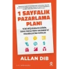 1 Sayfalık Pazarlama Planı