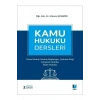 Kamu Hukuku Dersleri I / Mümin Güngör / Adalet Yayınevi /