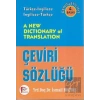 A New Dictionary of Translation - Çeviri Sözlüğü