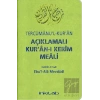 Açıklamalı Kuran-ı Kerim Meali Tercümanul-Kuran