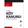 AçıklamalıKöy Kanunu, Köy İdaresi Hakkında Bilgiler