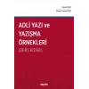 Adli Yazı ve Yazışma Örnekleri Ders Kitabı