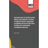 An Analysis of Difficulties Which Secondary School Students with Language Learning Difficulties Face in English Language Learning Process