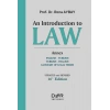 AN INTRODUCTION TO LAW *2025- Der