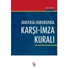 Anayasa Hukukunda Karşı–İmza Kuralı