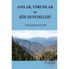 Anılar Yorumlar ve Şiir Denemeleri