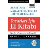 Araştırma Makaleleri, Tezler Ve Bitirme Tezleri Yazarları İçin El Kitabı