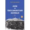 Atatürk ve Türkiye Cumhuriyet Tarih Araştırmaları 1