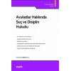 Avukatlar Hakkında Suç ve Disiplin Hukuku