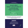 Banka Kredileri Tüketici ve Konut Kredileri ile