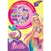 Barbie Eğlenceye Açılan Pencere Çıkartmalı Boyama Kitabı