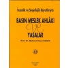 Basın Meslek Ahlakı Ve Yasalar - M. İhsan Özgen