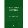 Bilecik Yöresi Söz Varlığı