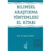 Bilimsel Araştırma Yöntemleri El Kitabı