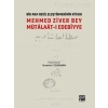 Bir Ara Nesil Eleştirmeninin Kitabı Mehmed Ziver Bey Mütalaat-ı Edebiyye