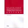 Bir Çeviri Eserler Bibliyografyası Işığında