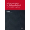 Bir İnsan Hakkı OlarakSu Hakkının Gelişimi ve Türkiye'deki Uygulama
