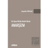 Bir Siyasal İktidar Modeli Olarak Anarşizm