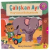 Çalışkan Ayı - Hayvanat Bahçesinde (Ciltli - Hareketli Kitap)