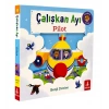 Çalışkan Ayı - Pilot (Ciltli - Hareketli Kitap)
