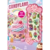 Candyland - Puffy Parlak Çıkartmalı Boyama Kitabı