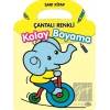 Çantalı Renkli Kolay Boyama - Sarı Kitap