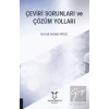 Çeviri Sorunları ve Çözüm Yolları