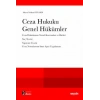 Ceza Hukuku Genel Hükümler