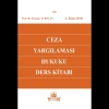 Ceza Yargılaması Hukuku Ders Kitabı