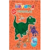 Çıkartmalı Boyama Serisi - Dinozorlar