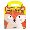 Çıkartmalı - Çantalı Kolay Boyama - Tilki