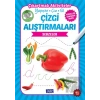 Çizgi Alıştırmaları - Sebzeler (4 Yaş)