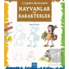 Çizgiden Resimlere - Hayvanlar ve Karakterler