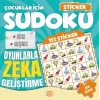 Çocuklar İçin Sudoku - Sticker Hediyeli Zor Seviye 1