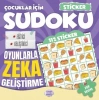 Çocuklar İçin Sudoku - Sticker Hediyeli Zor Seviye 4