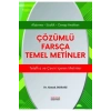 Çözümlü Farsça Temel Metinler
