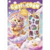 Cuticorn - Puffy Parlak Çıkartmalı Boyama Kitabı