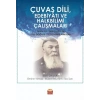 Çuvaş Dili, Edebiyatı ve Halkbilimi Çalışmaları