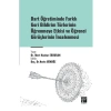 Dart Öğretiminde Farklı Geri Bildirim Türlerinin Öğrenmeye Etkisi ve Öğrenci Görüşlerinin İncelenmesi - Dr. Mert Mazhar ERDURAN - Doç. Dr. Nevin GÜNDÜZ
