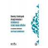 Dervis Edebiyatı Araştırmaları: Sorgunlu Sıdkı Baba Divanı