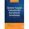 Devletin Yargısal Faaliyetlerden<br />Kaynaklanan Sorumluluğu