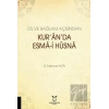 Dil ve Bağlam Açısından Kuranda Esma-i Hüsna
