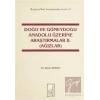 Doğu ve Güneydoğu Anadolu Üzerine Araştırmalar 2. (Ağızlar)