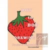 Dot to Dot Drawing Fruits Vegetables