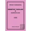 Edebiyat Yazıları 2: Dişimizin Zarı
