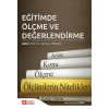 Eğitimde Ölçme ve Değerlendirme