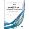 Eğitmenler İçin TRANSAKSİYONEL ANALİZ - Transactional Analysis for Trainers